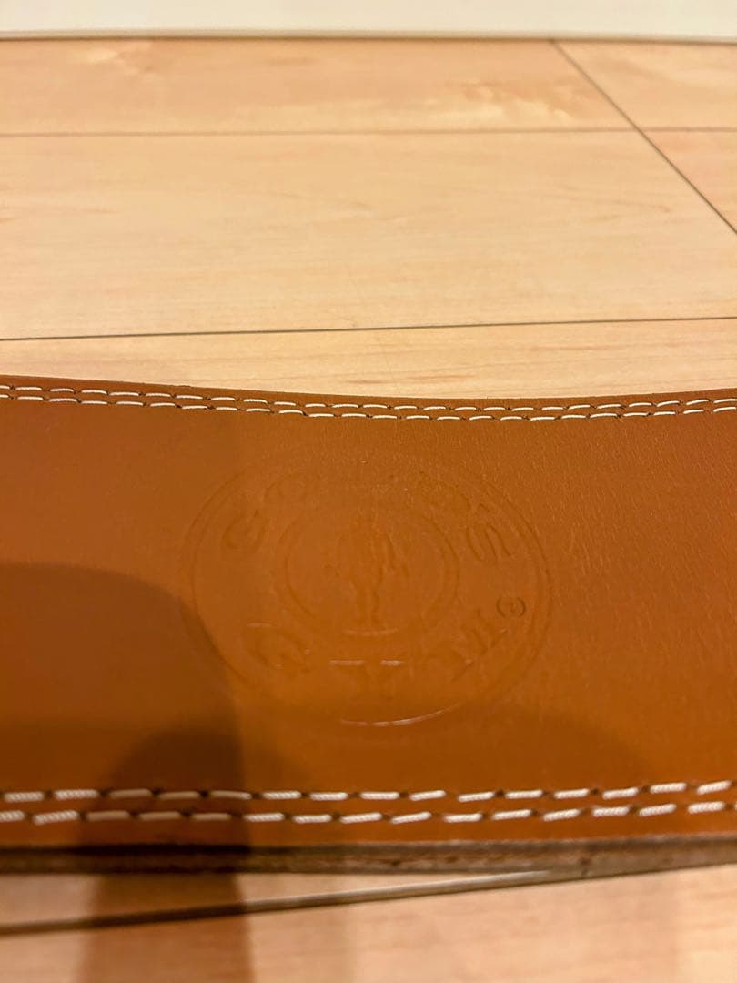 ゴールドジム　プロレザーベルト　パワーベルト　Sサイズ　GOLD'S GYM