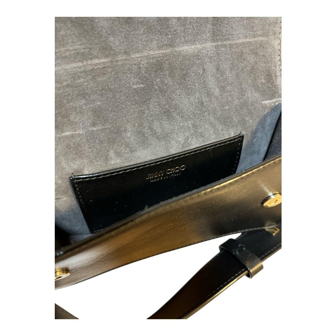 JIMMY CHOO ヴァレンヌ カーフレザー ベルトバッグ