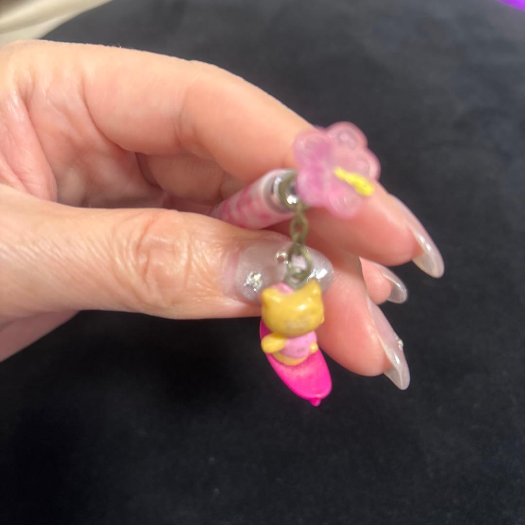 金*春様 日焼け　ハローキティ シャープペンシル ピンク