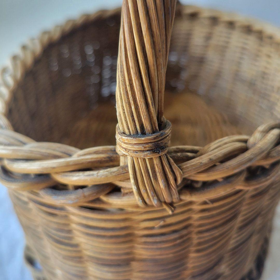 フランス　アンティーク　パニエ　F