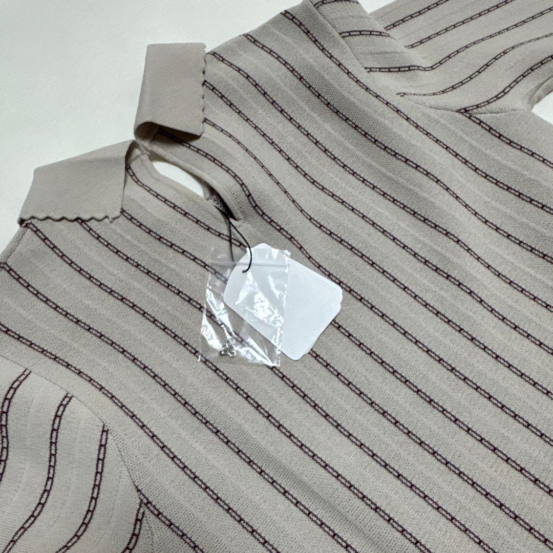 【新品】Herlipto Striped Jacquard Knit Dress