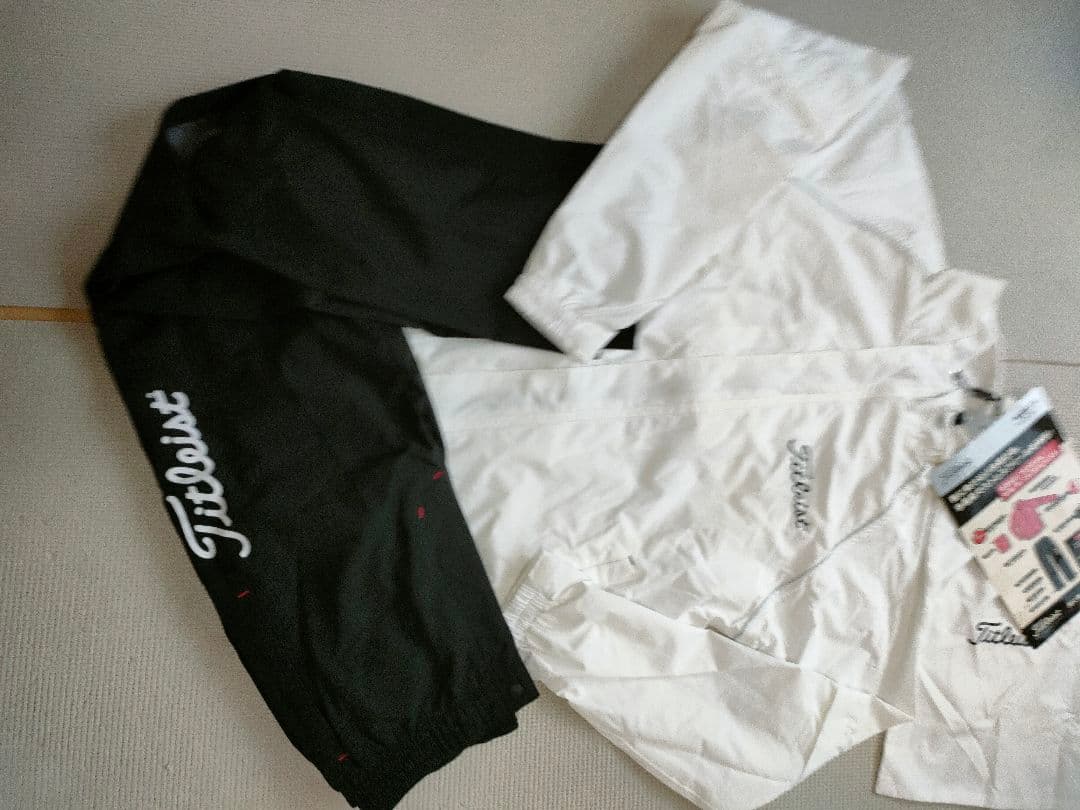 新品　未使用　タイトリスト　レインウェア　セットアップ　雨具　カッパ　サイズM