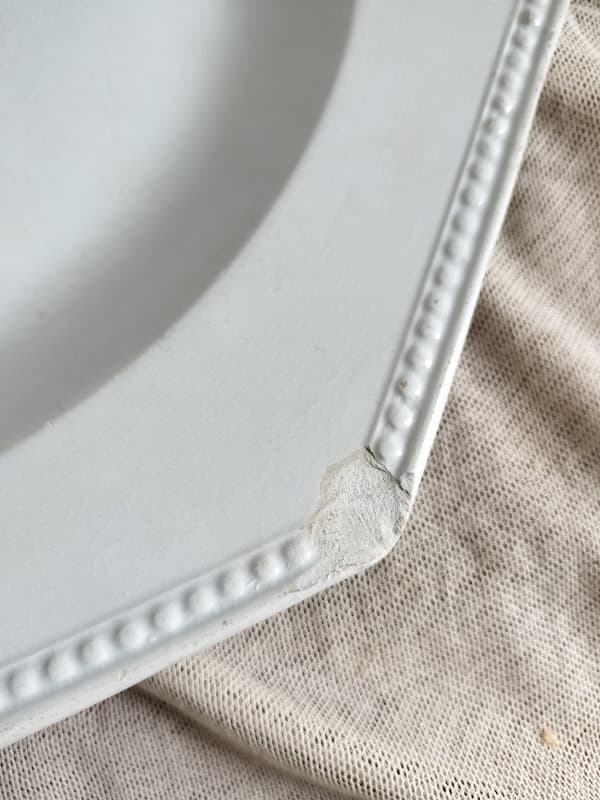 フランス アンティーク クレイユモントロー オクトゴナル 陶器 34cm