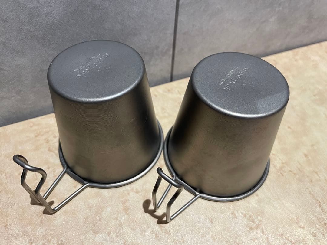 スノーピーク　チタンシングルマグ　No.2 mg-002 2個セット