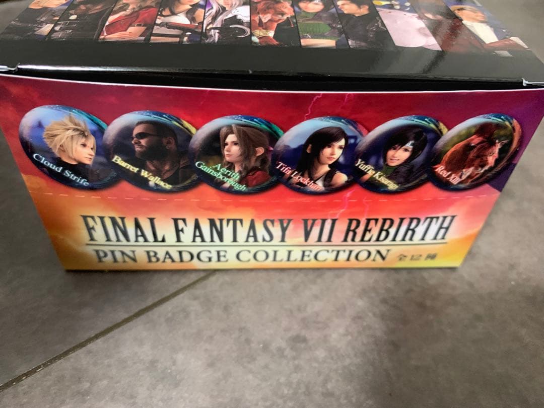 ファイナルファンタジーVII ピンバッジコレクション