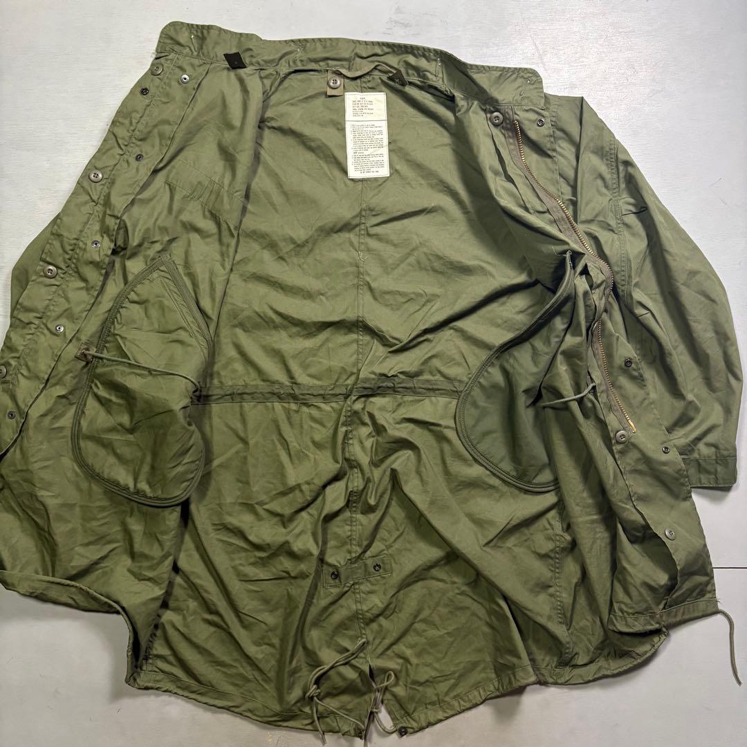 80's U.S.ARMY M-65 モッズコート　フィッシュテール　シェルのみ