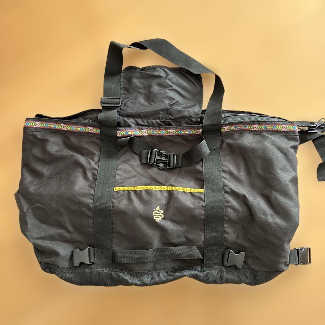 aldies ブラック ボストンバッグ