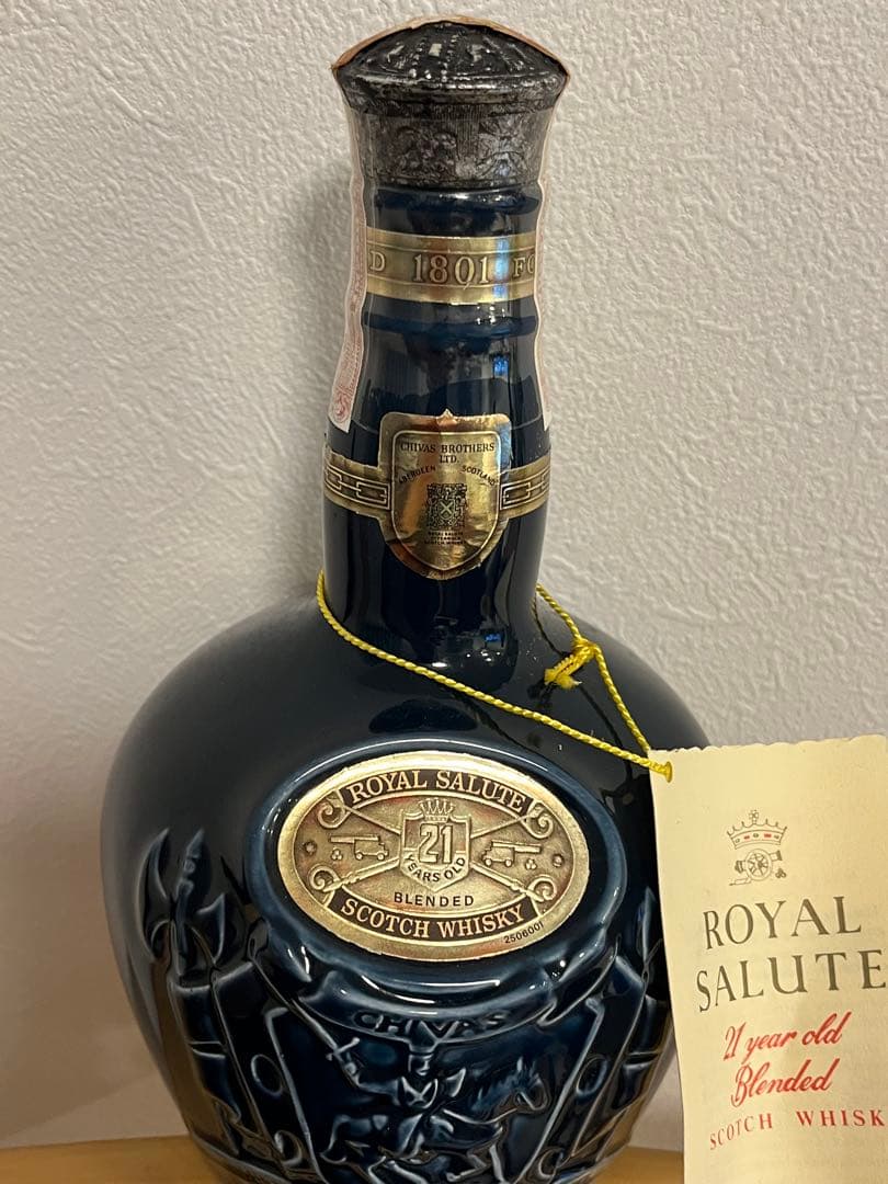 希少古酒 Salute ロイヤルサルート 21年 ブルースタイルセット