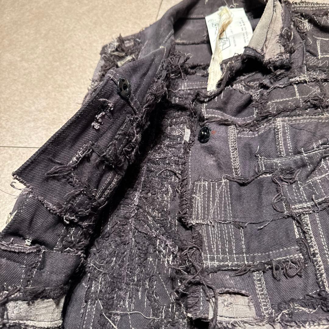 Anrealage ベスト　パッチワーク　ツギハギ　デニム　コレクション