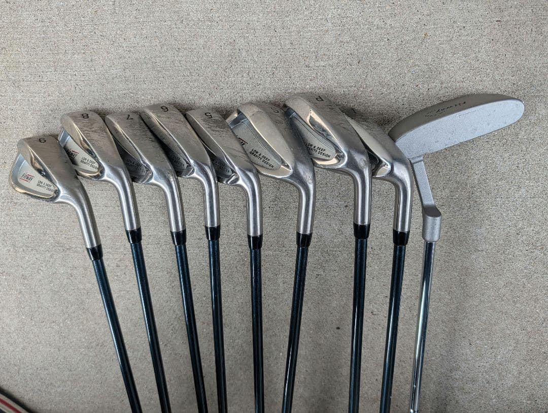 初心者おすすめ！！ Fitway ゴルフセット キャディバッグ付