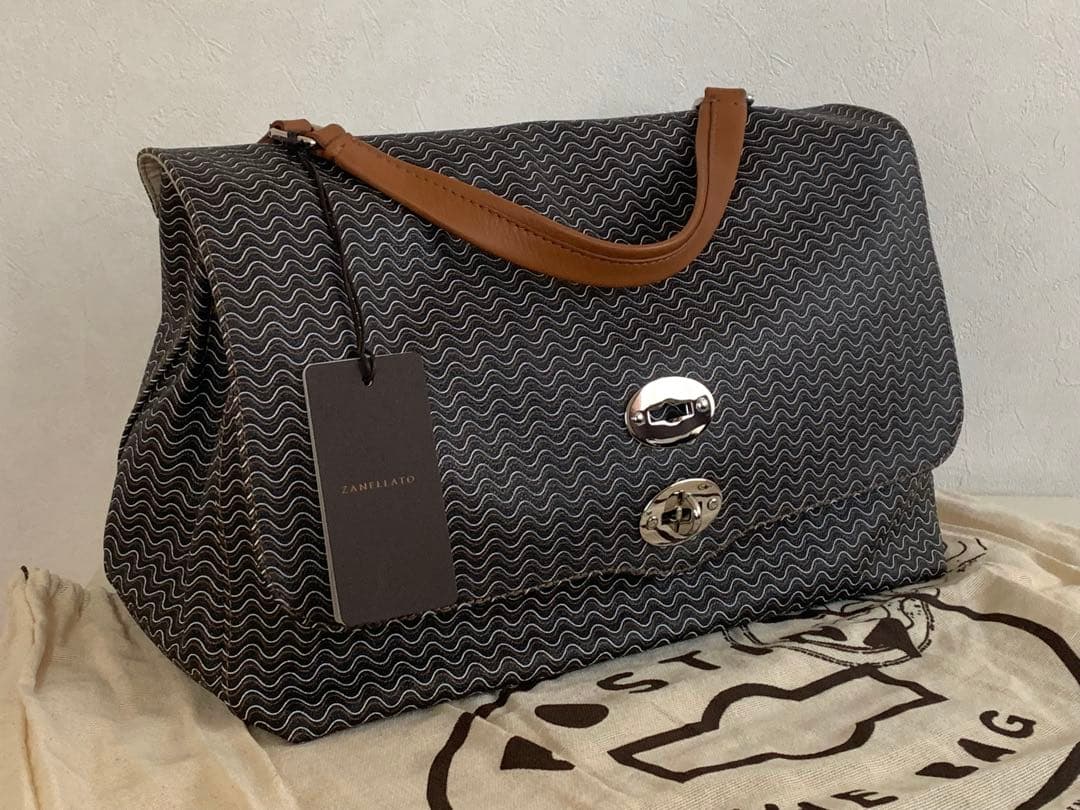 ザネラート ZANELLATO POSTINA M+ ショルダーバッグ ブラック