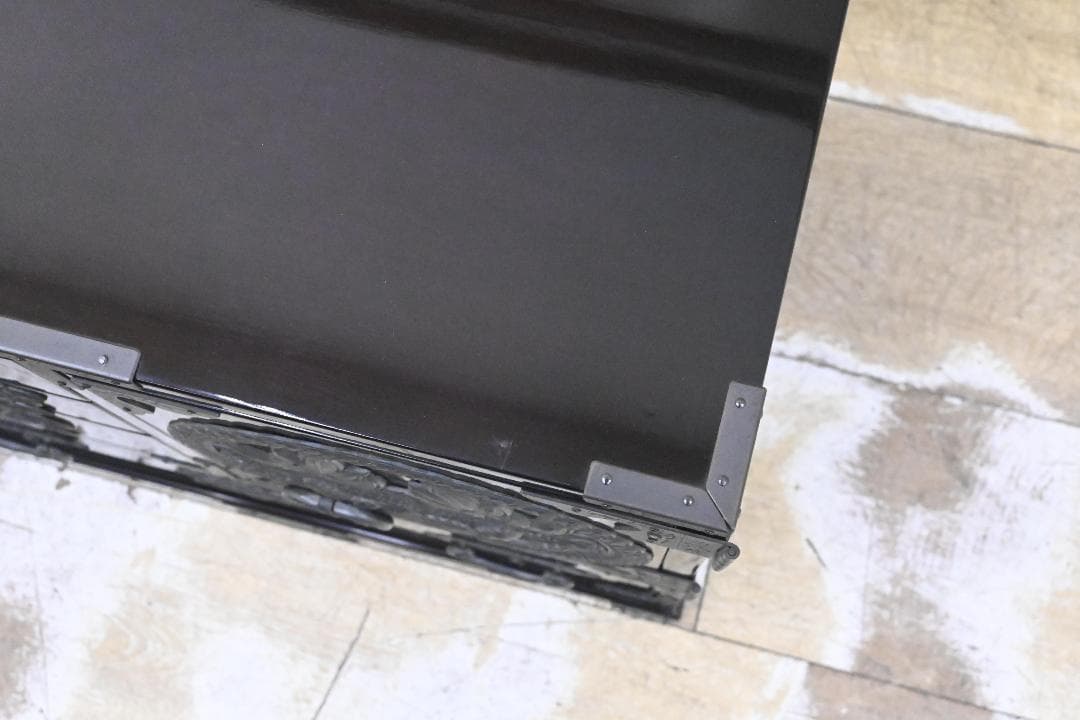 NH19 超美品 最高級 欅産業 仙台箪笥 宮城県推奨品 漆塗り小引出 船箪笥