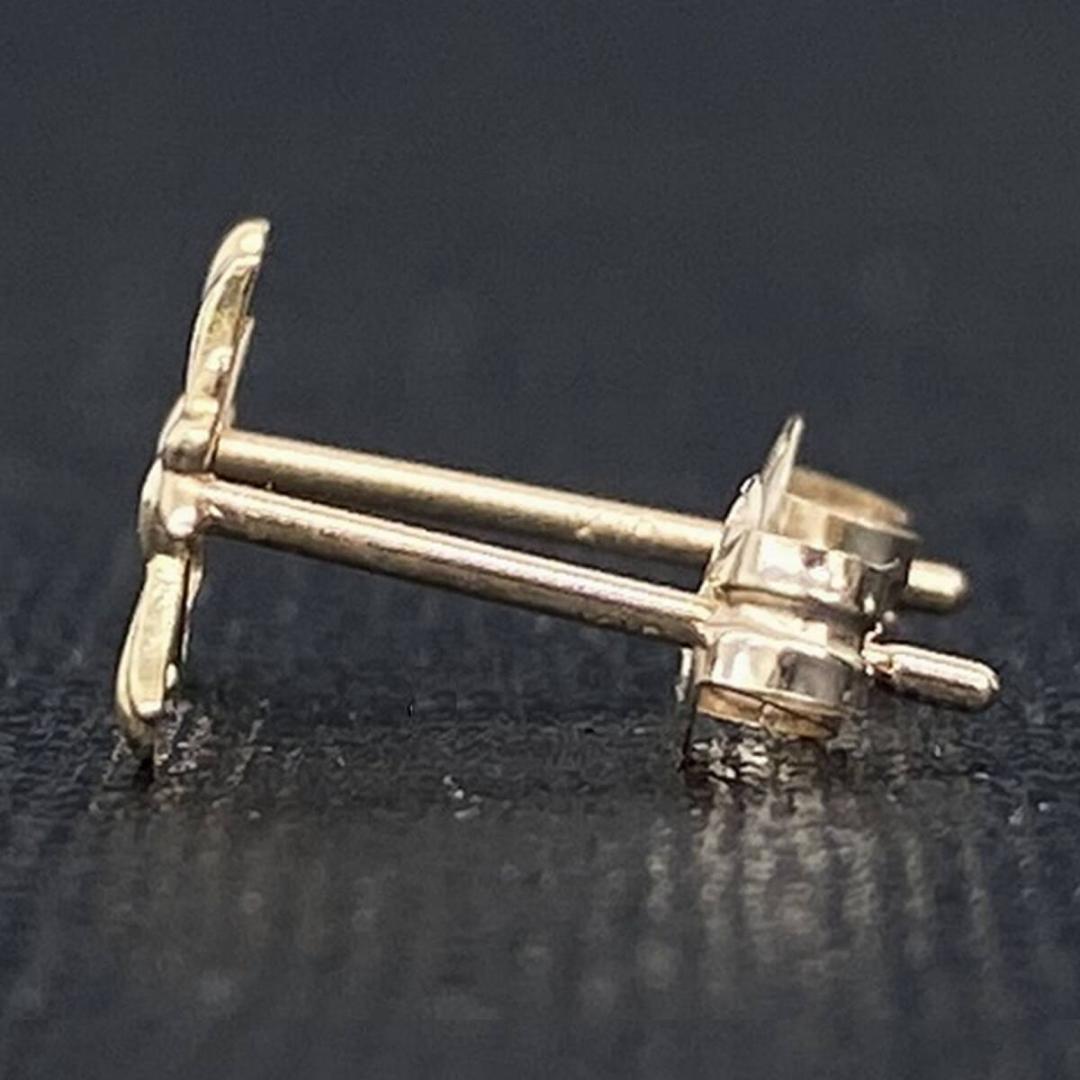 AVALANCHE 10K ゴールド クロス デザイン ピアス 2個 セット