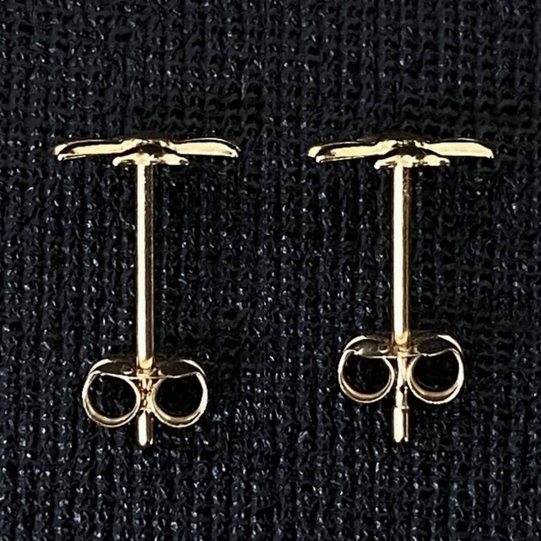 AVALANCHE 10K ゴールド クロス デザイン ピアス 2個 セット