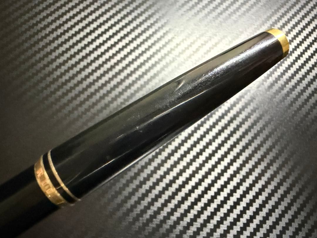 Mont Blanc No.221 ブラック 両用式 M 中字 万年筆