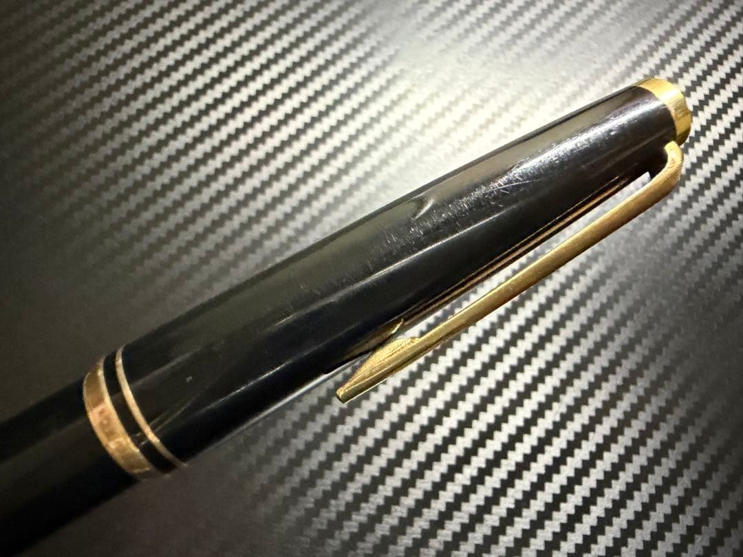 Mont Blanc No.221 ブラック 両用式 M 中字 万年筆