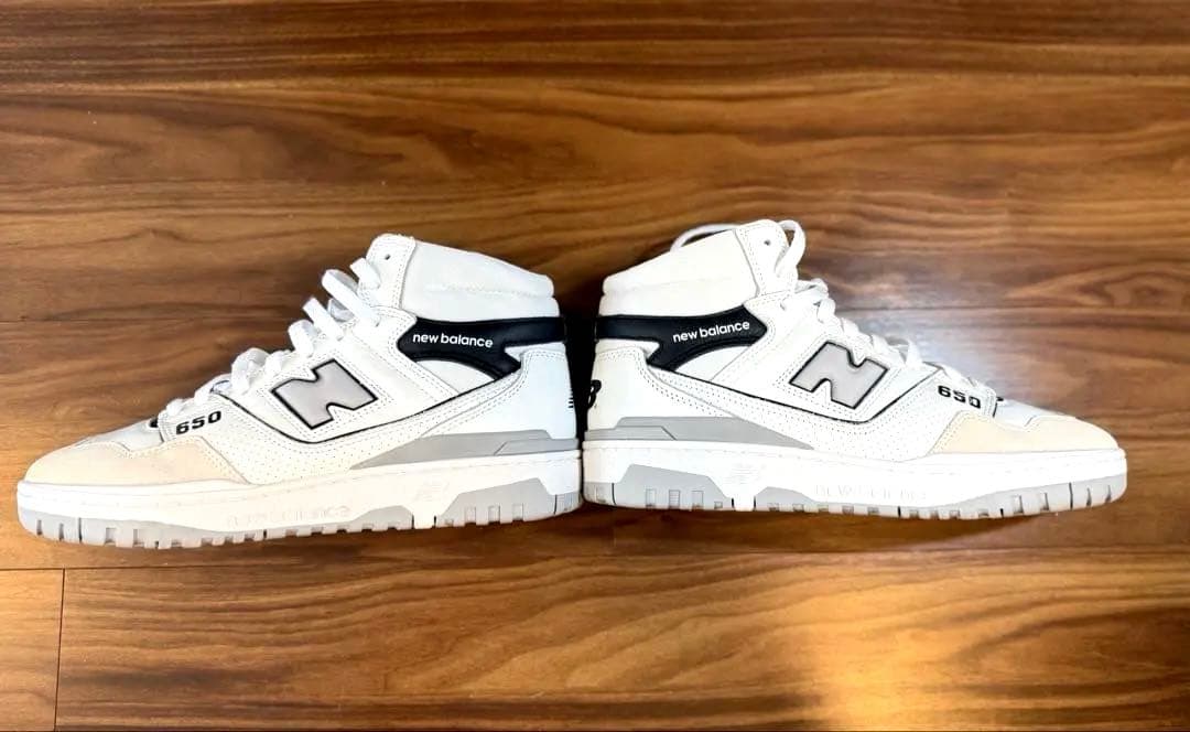 New Balance 650RWH ホワイト バスケットシューズ