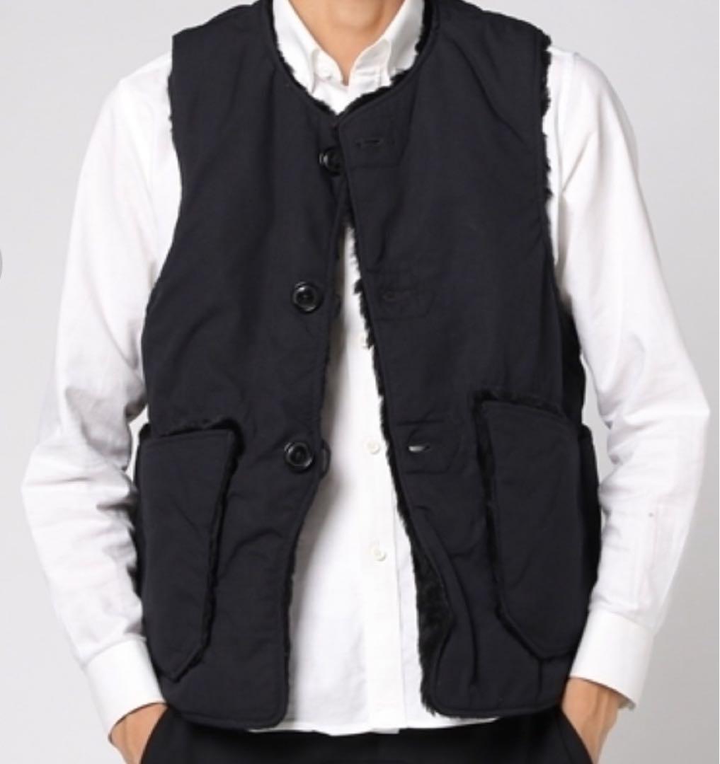 Engineered Garments 定番 リバーシブル ベスト S