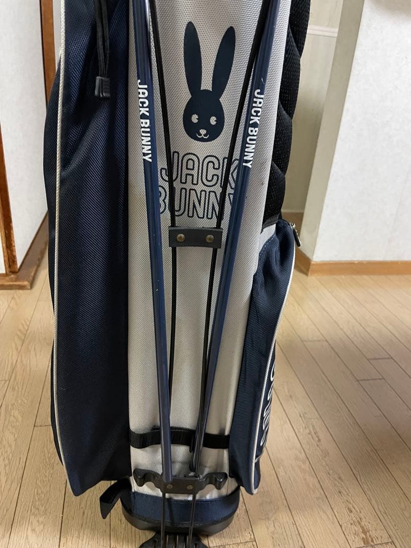 JACK BUNNY キャディバッグ ネイビー