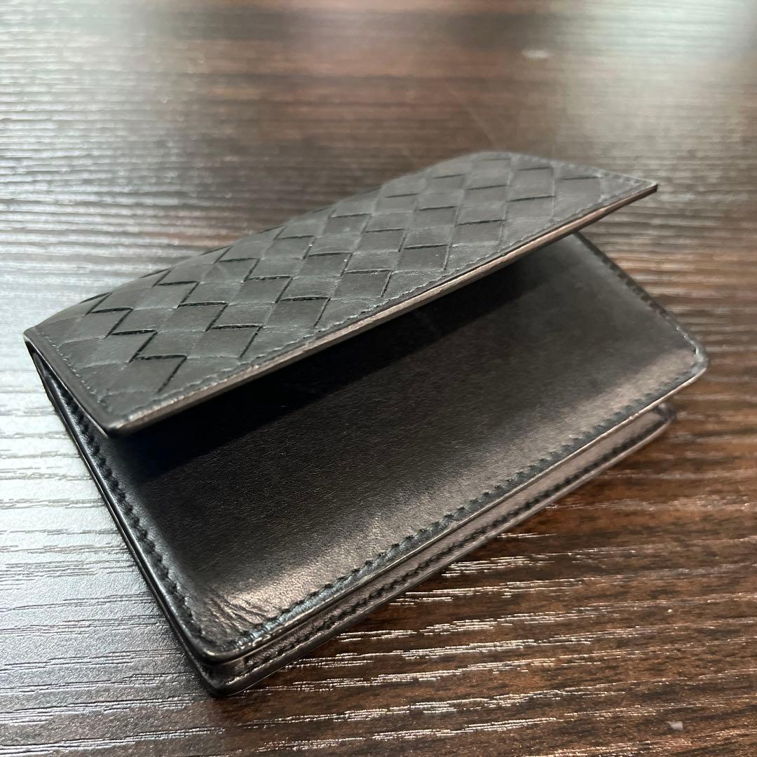 ボッテガ【美品】黒 名刺入れ