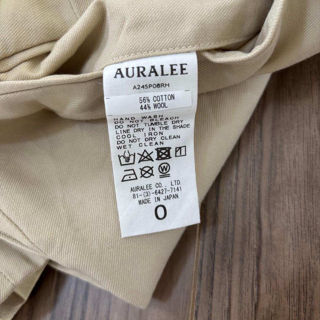 【美品】AURALEEのRonherman別注パンツ（定価5万）