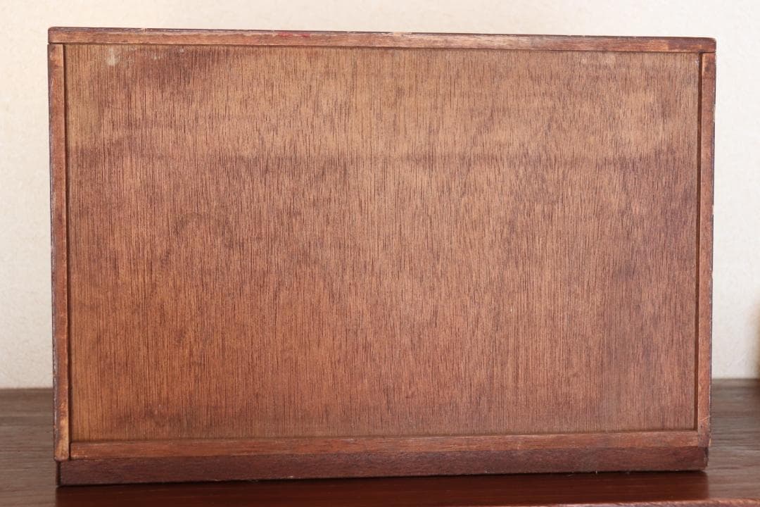 レトロ　木製　小引出し　文具整理　お子様の玩具整理