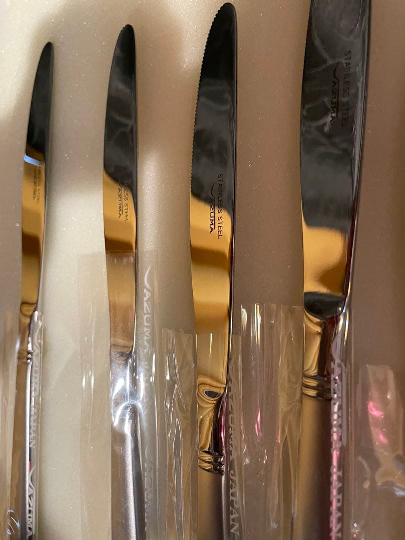 AZUMAJAPAN ステンレスカトラリーセット ジュエリーステンレス18-10