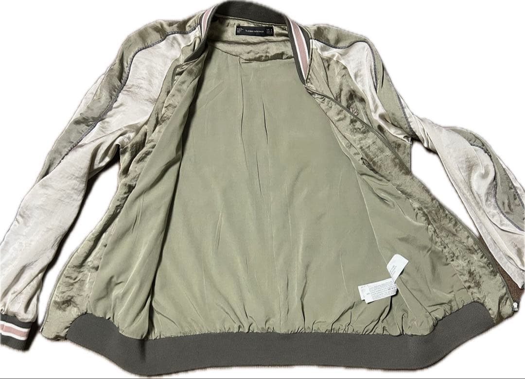 激レアZARA 鳳凰刺繍 スカジャン M 梨花・岩堀せり着用【大人気完売】