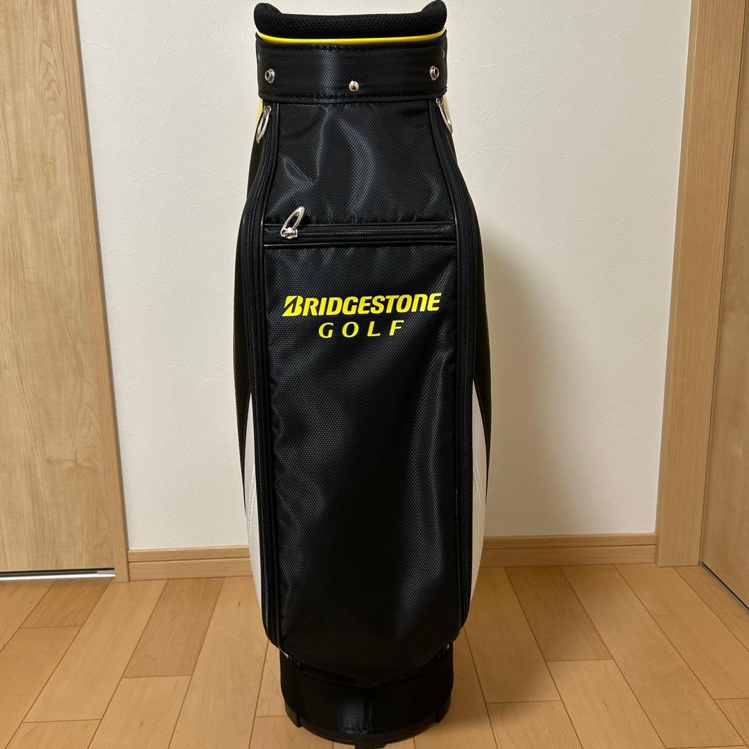 新品 BRIDGESTONE GOLF キャディバッグ CBG21 Y フード付
