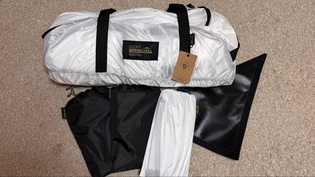 【新品未開封】GOOUT SPRINGHILL テント ホワイト