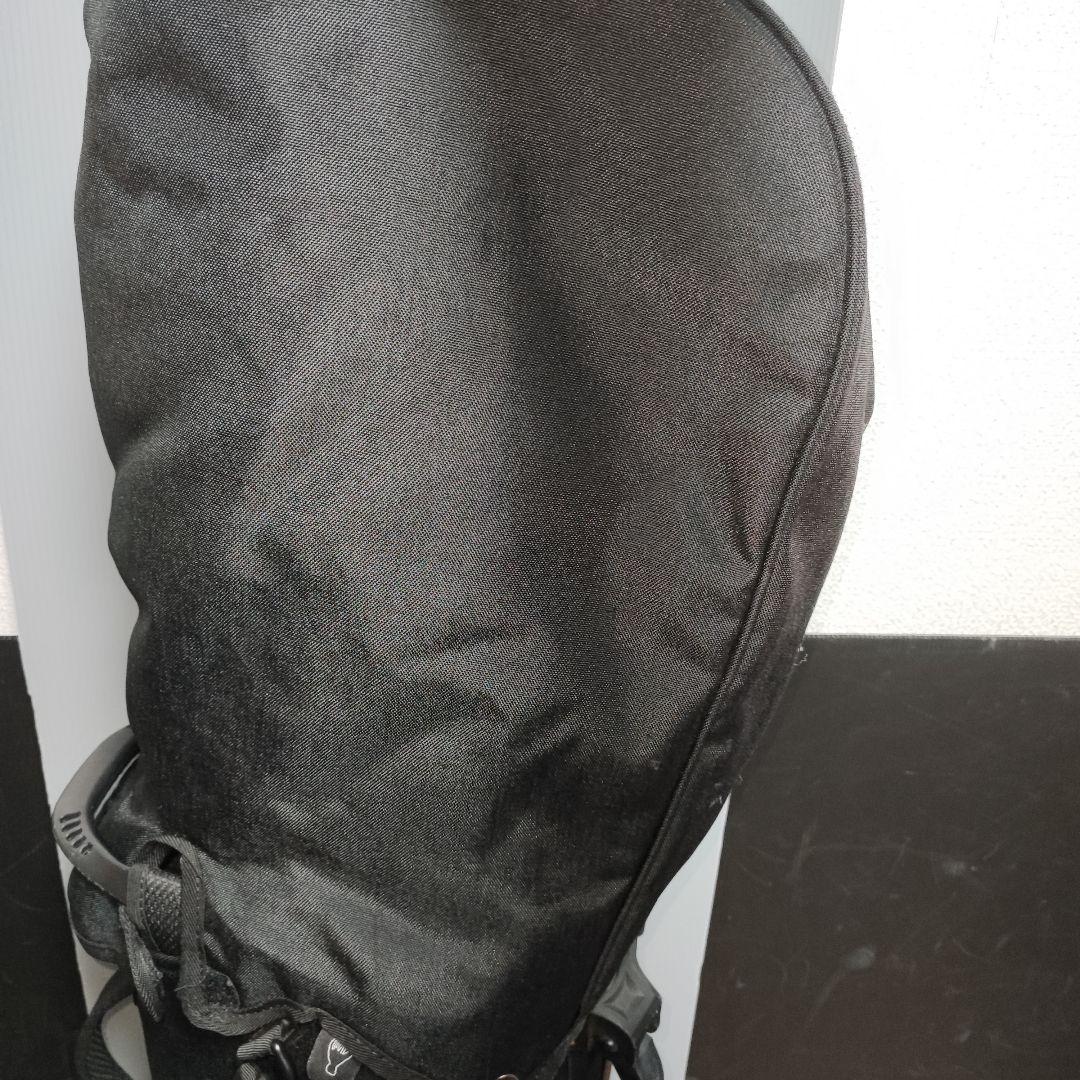 1PIU1UGUALE3 スタンド式キャディバッグ 黒 ブラック