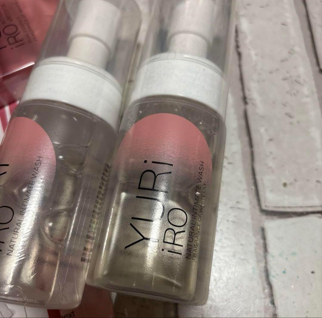 YURi iROボディオイル、インティメイトウオッシュ ホワイトリリーの香り