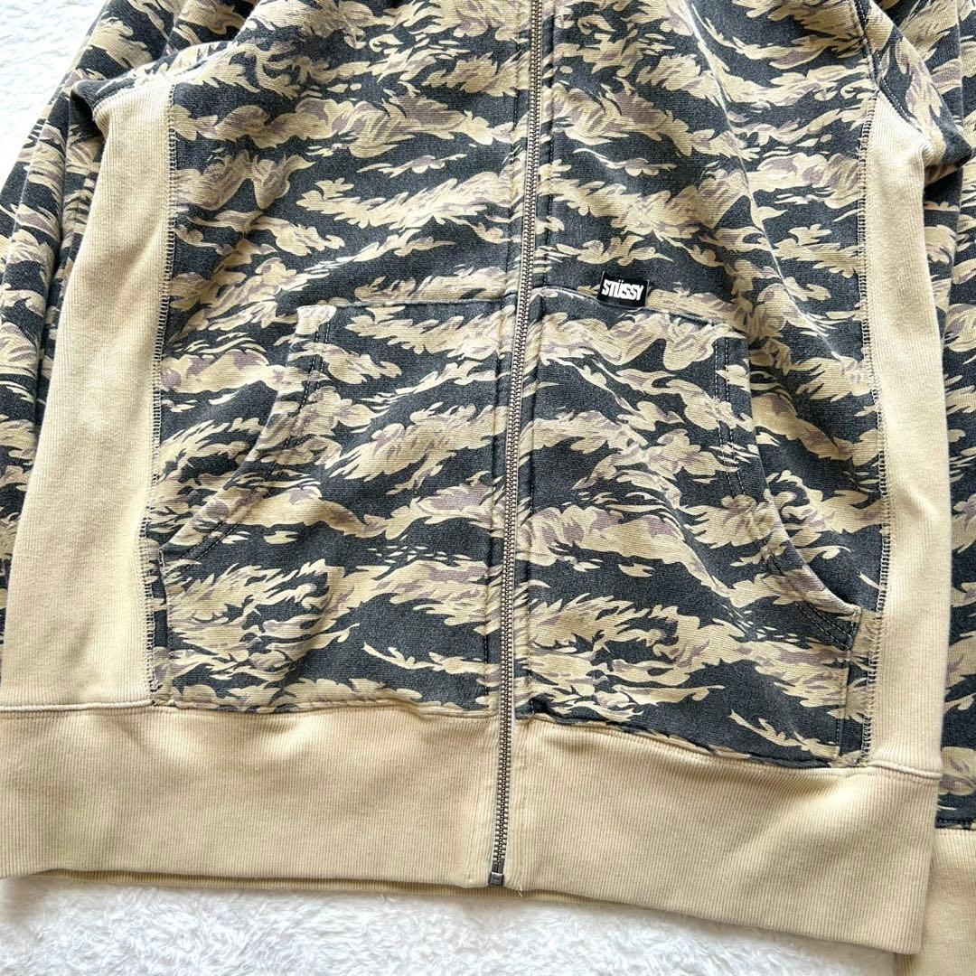 00s OLD STUSSY オールドステューシー　タイガーカモ　セットアップL
