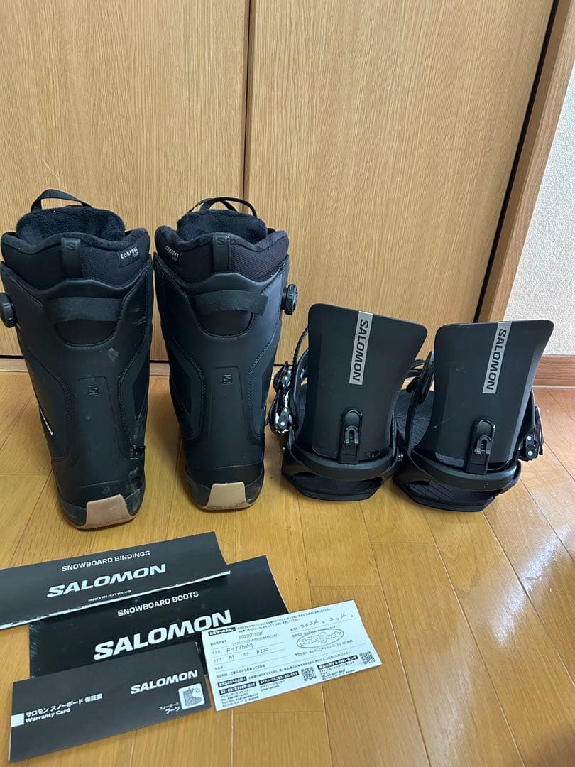 SALOMON LAUNCH BOA SJ ブーツ　RHYTHMビンディング