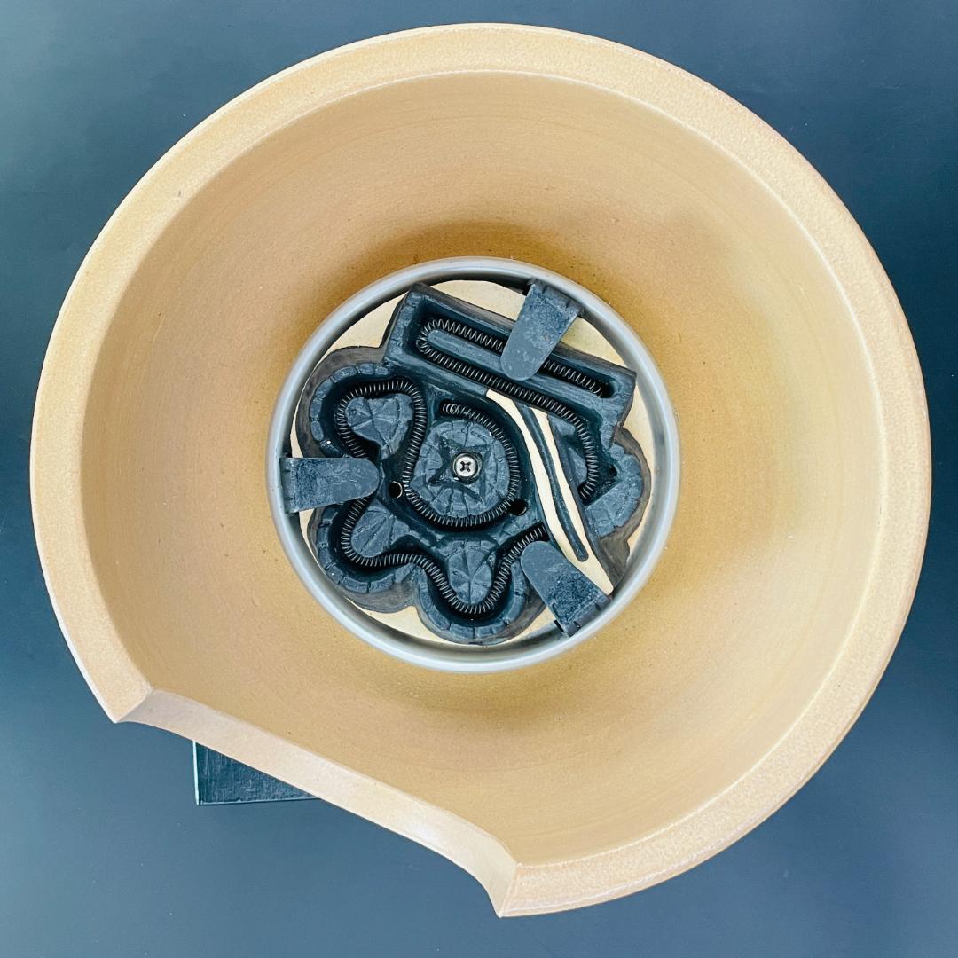 野々田式 電熱式風炉 茶道具 風炉 電熱器付き 動作確認済 R8SC36