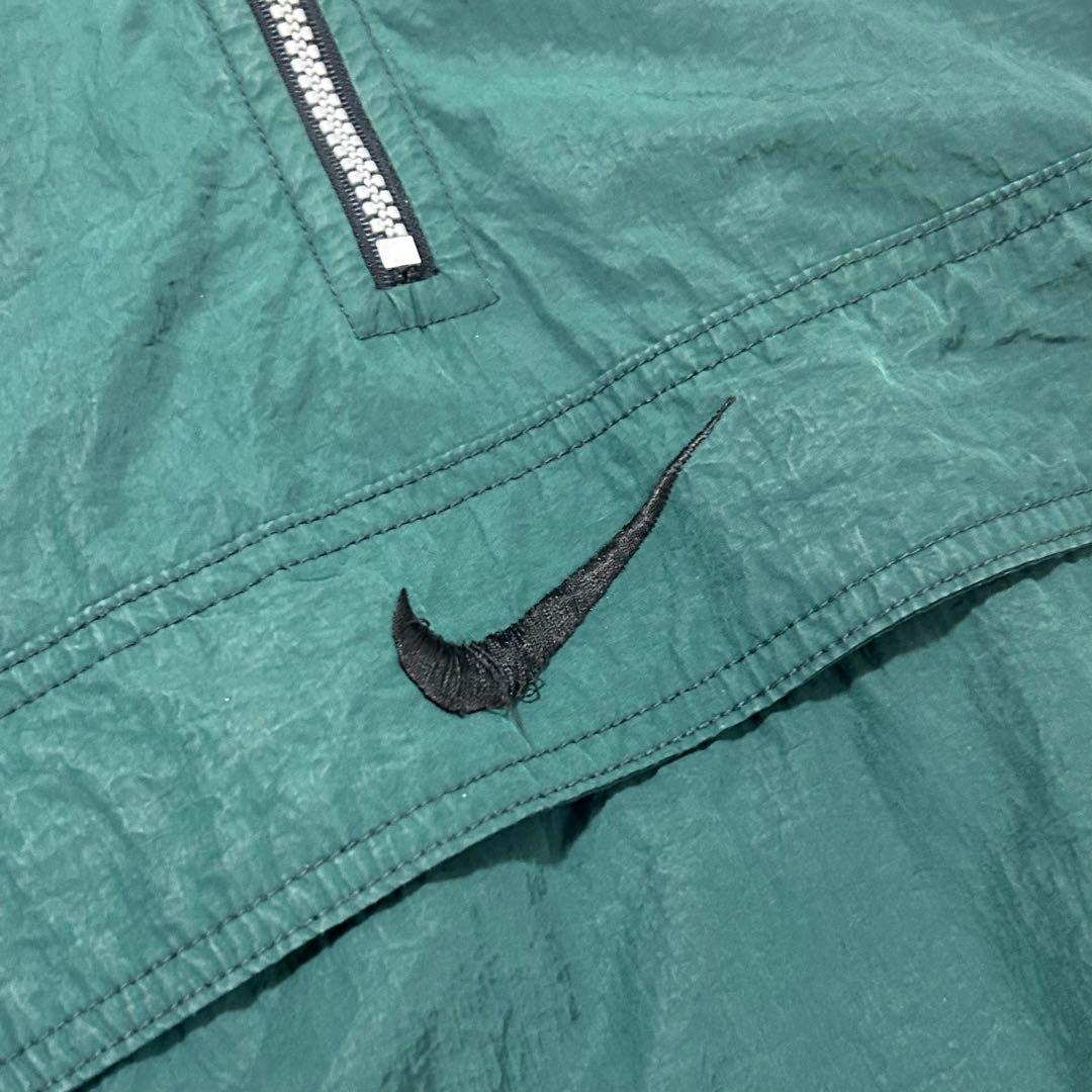 90s NIKE キルティング ナイロンジャケット リバーシブル　銀タグ