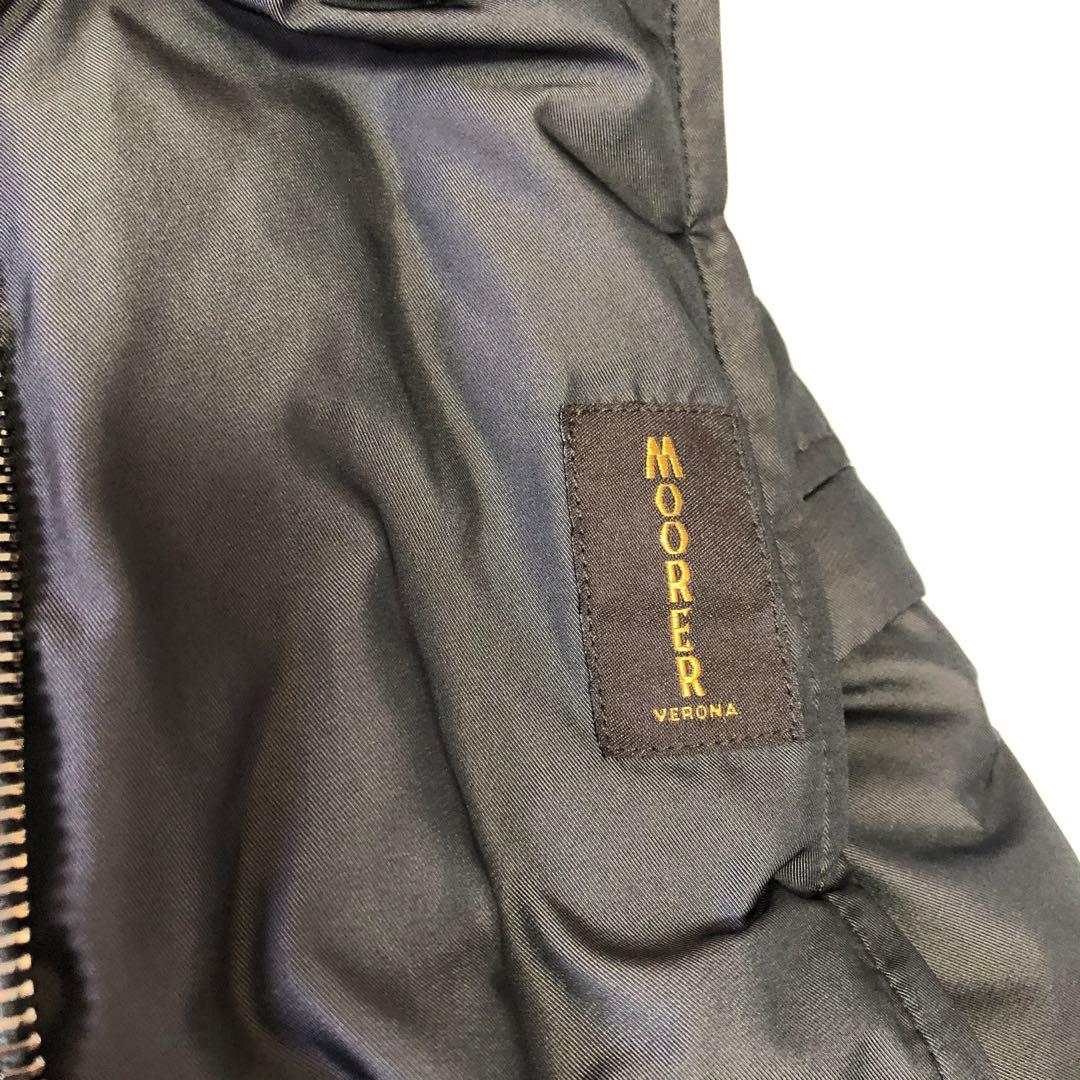 極美品 サイズ54 MooRER ムーレー SIRO-KM ダウンジャケット