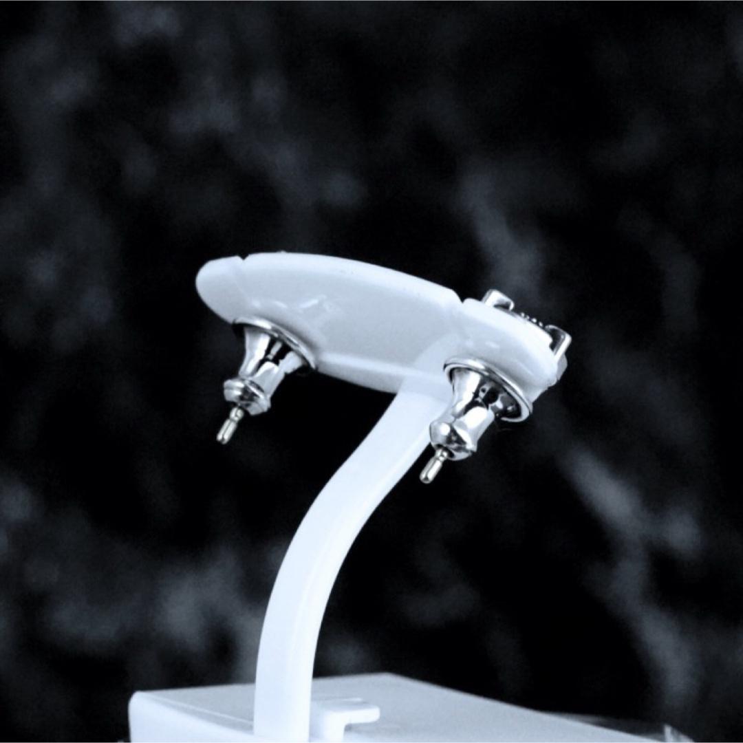 美品!ジャスティンデイビス SEJ360 CROWN STUD ピアス