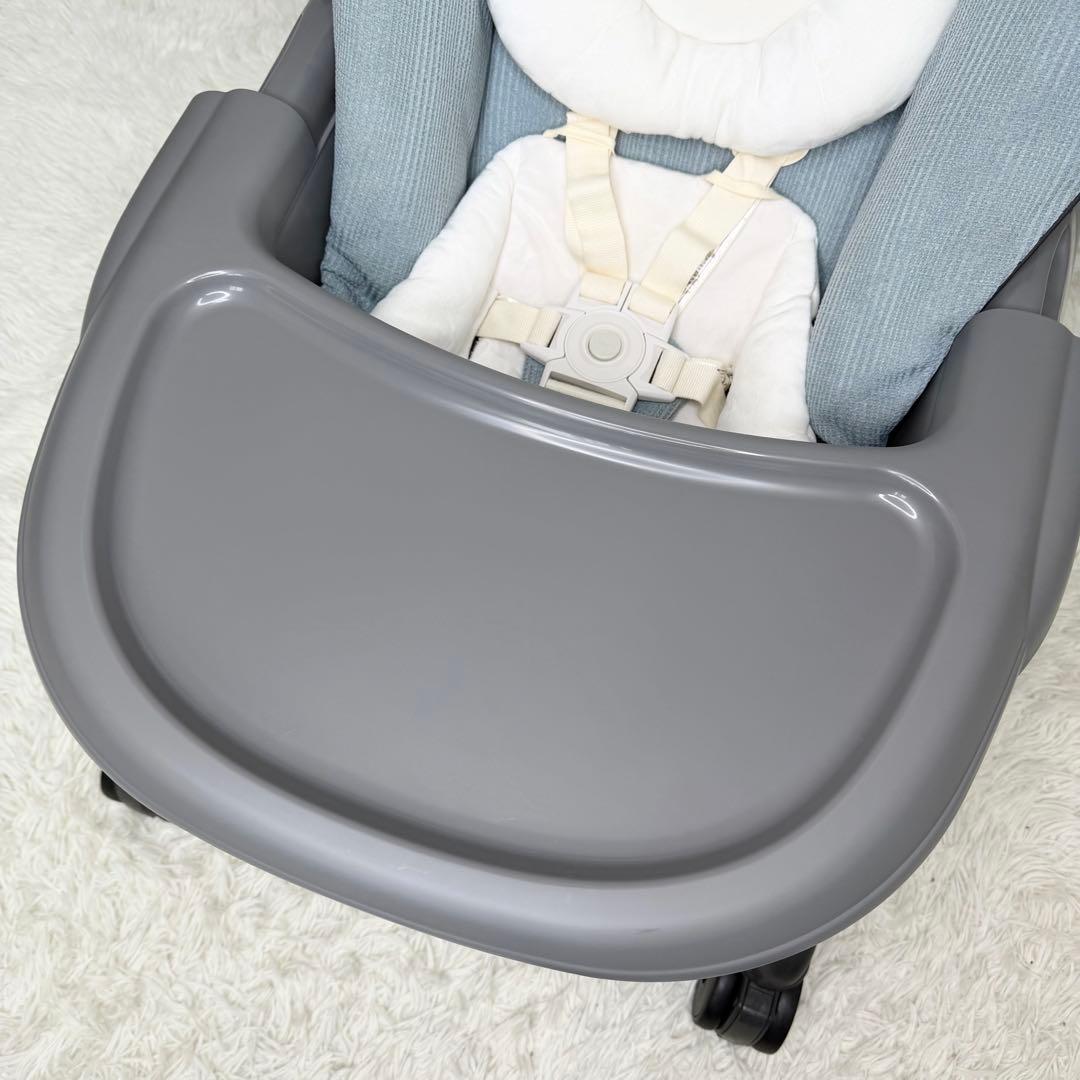 極美品 Combi ネムリラ BEDi Long ハイローチェア スリープシェル