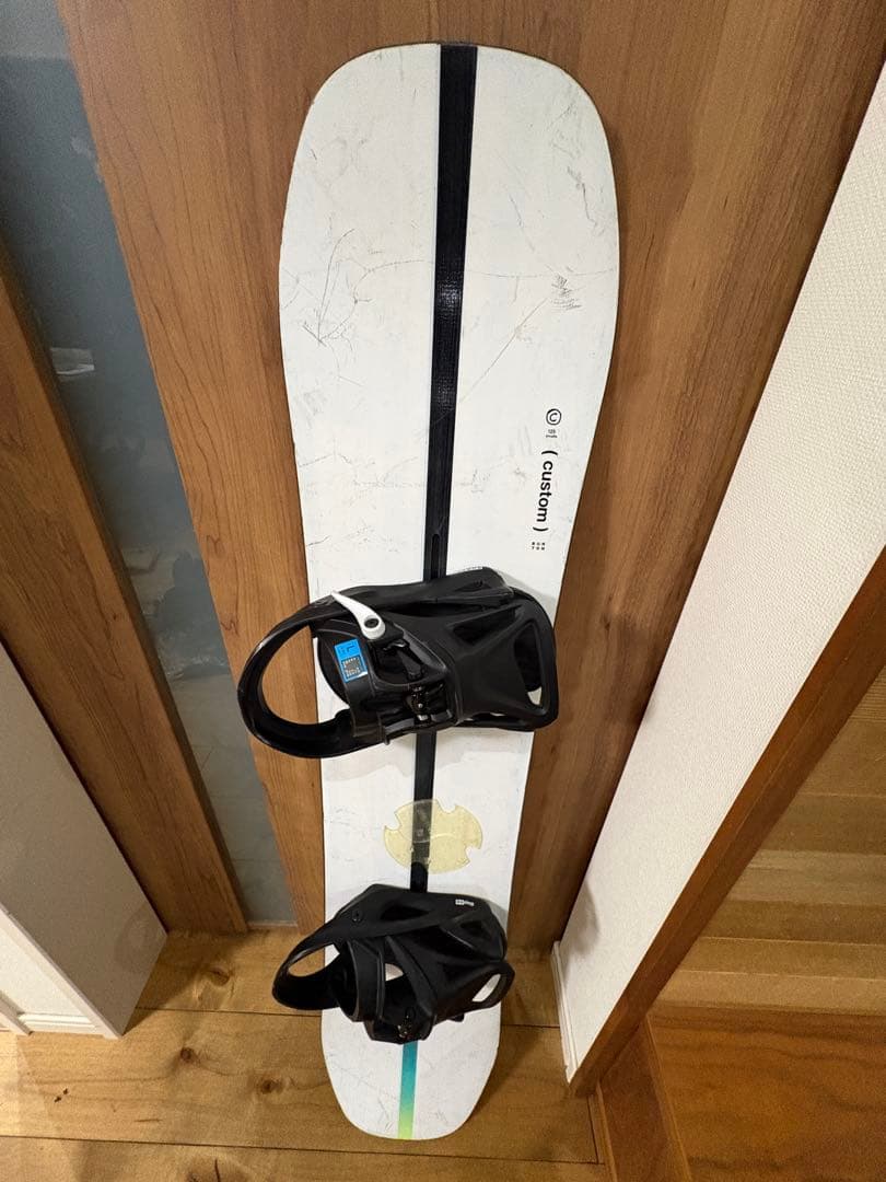 BURTON STEP ON ブーツ、ビンディング、custom125㎝セット
