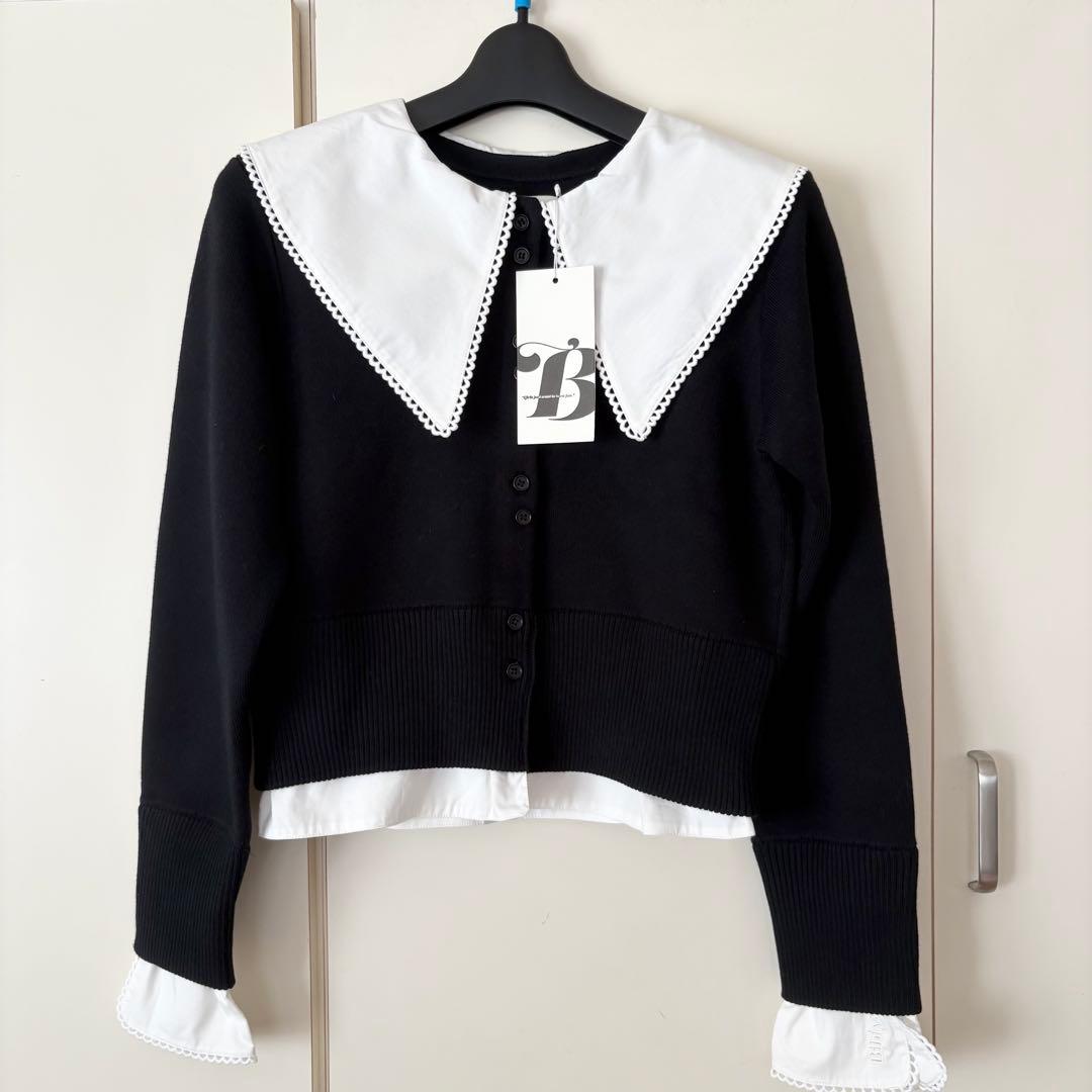 タグ付き新品 bibiy PATTY PILGRIM TOP ニット ブラック
