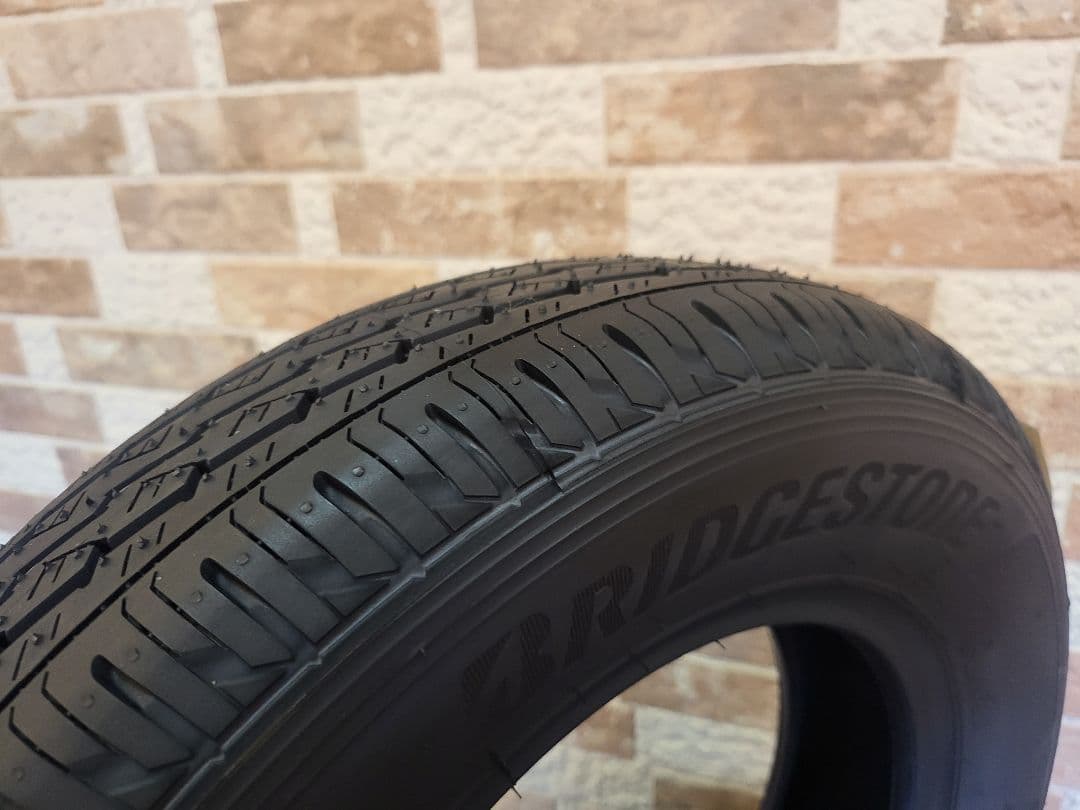 軽バン、軽トラに！12インチブラックホイール&ブリヂストン夏タイヤ新品‼