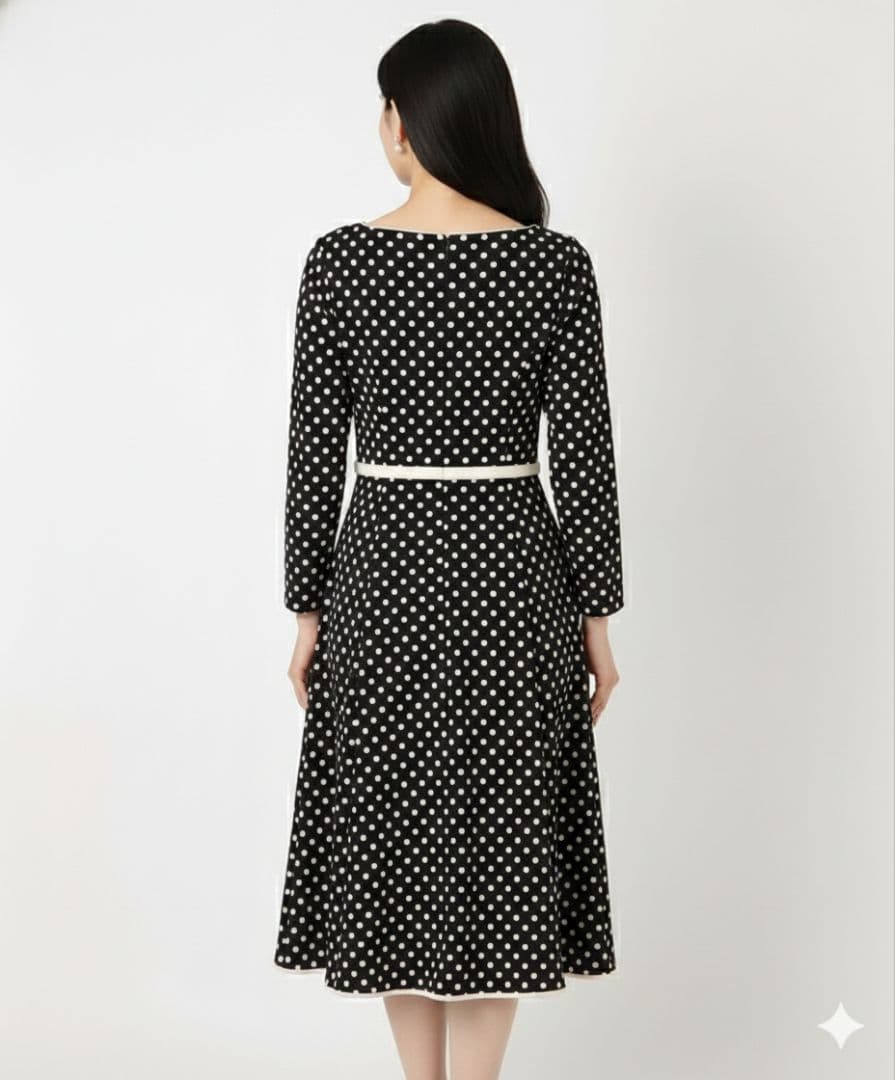 美品 TOCCA CLOVER STAMP ドレス