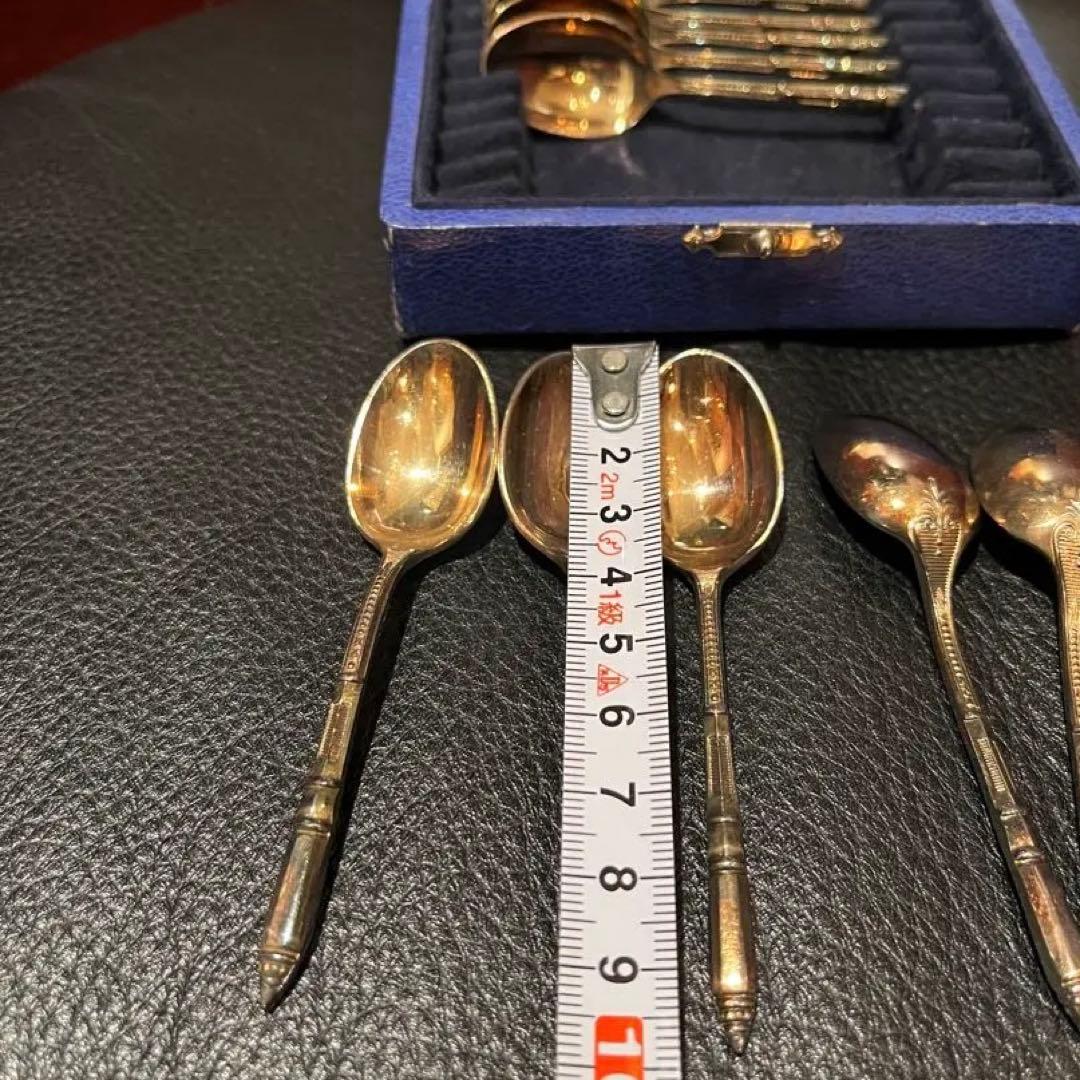 エルキュイ　ERCUIS シルバープレート　スプーン　フランス　アンティーク