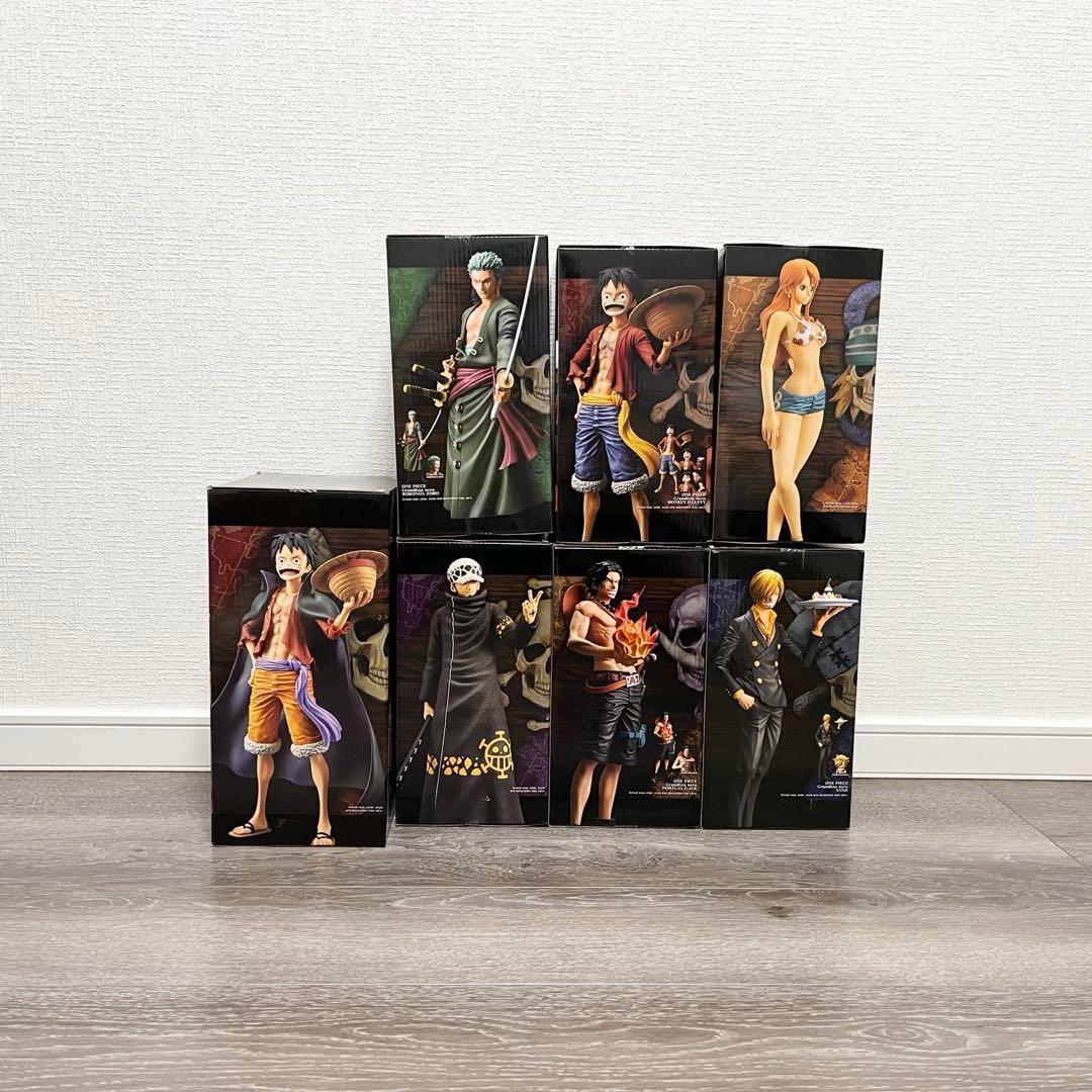 grandista nero ワンピース フィギュア ８個セット　グランディスタ