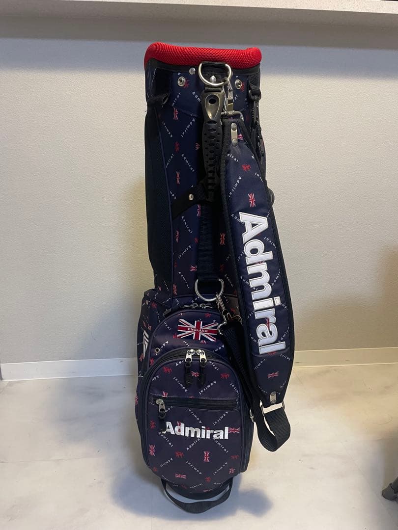 Admiralゴルフ アドミラル モノグラム スタンドゴルフバッグ 軽量 9.0
