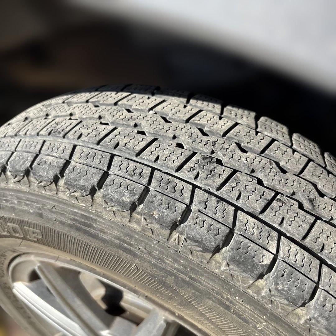 画像追加値下げアルミホイールスタッドレスセット