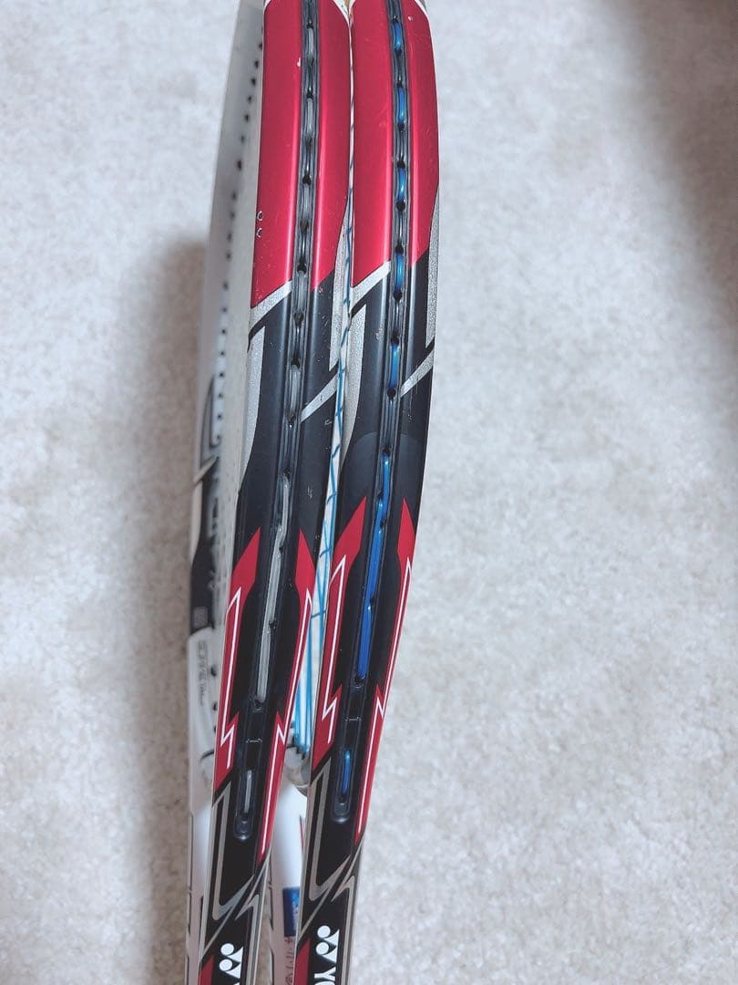 レーザーラッシュ　7v 2本セット　ソフトテニス　ラケット