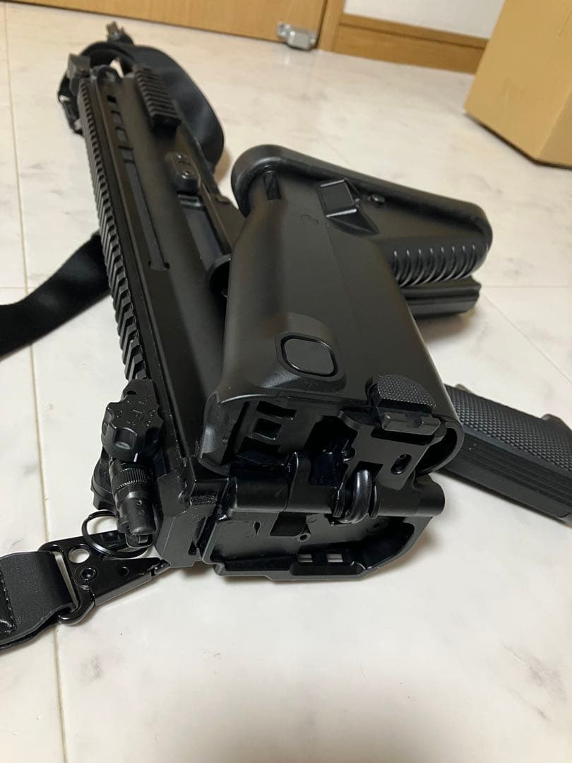 東京マルイ次世代電動ガン スカー(SCAR-L)ブラック ジャンク・中古品セット