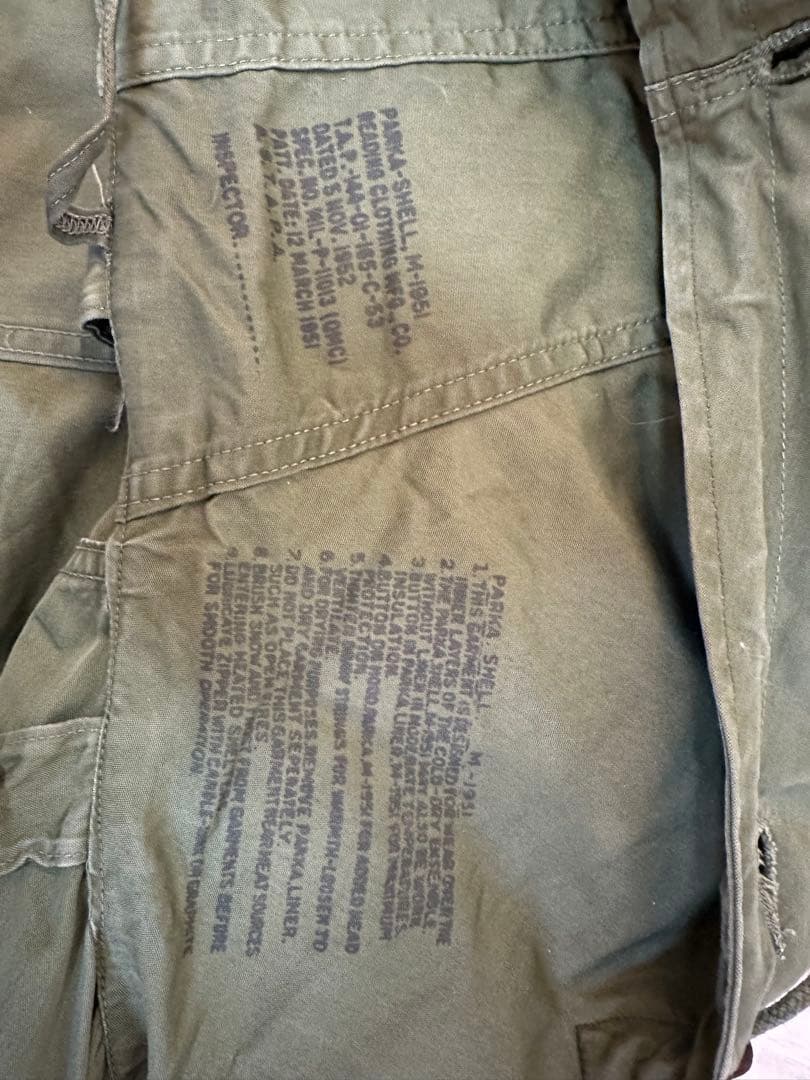 M-51 フィッシュテール　モッズコート　medium キルティングライナー付き